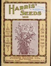 Cover of: General list of Harris' vegetable seeds for 1906