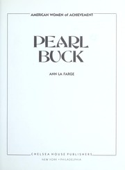 Pearl Buck by Ann La Farge