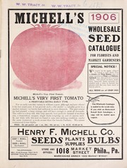 Cover of: Michell's wholesale seed catalogue: for florists and market gardeners