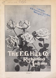 Cover of: The E.G. Hill Company [catalog]: 1906