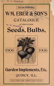 Cover of: Wm. Eber & Son