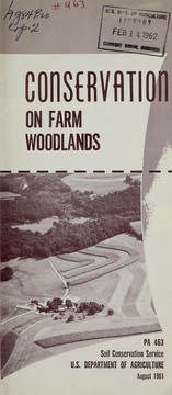 Cover of: Conservation on farm woodlands | T. B. Plair