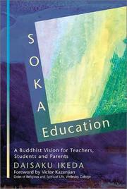 Soka education by Daisaku Ikéda