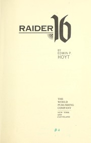 Cover of: Raider 16