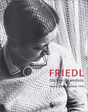Cover of: Friedl, Dicker-Brandeis, Vienna 1898- Auschwitz 19