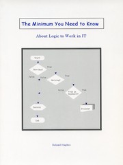Cover of: The Minimum You Need to Know about Logic to Work in It