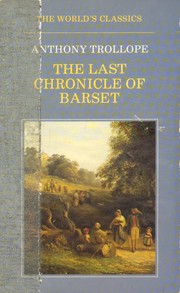 Cover of: The Last Chronicle of Barset