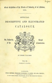 Cover of: Official descriptive and illustrated catalogue