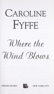 Cover of: Where the Wind Blows