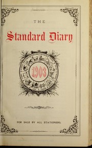 Cover of: Diaries