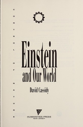 Einstein and our world