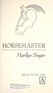 Cover of: Horsemaster