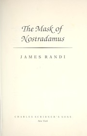 Cover of: The mask of Nostradamus