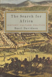 Cover of: The search for Africa