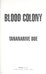 Cover of: Blood colony