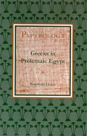 Greeks in Ptolemaic Egypt : case studies in the social history of the Hellenistic world