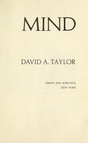 Cover of: Mind