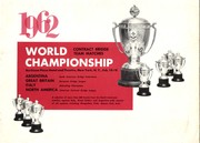 1962 World Contract Bridge Team Matches Championship