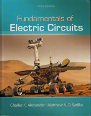 Cover of: Fundamentals of electric circuits by Charles K. Alexander