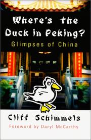 Cover of: Where's the Duck in Peking?  Glimpses of China
