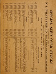 Cover of: Stock of peas and beans: special seed over stocks for wholesale trade