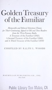 Cover of: Golden treasury of the familiar