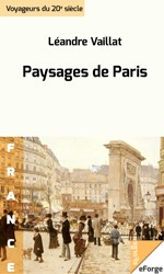 Cover of: Paysages de Paris