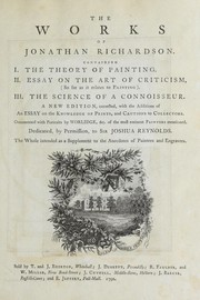 Cover of: The works of Jonathan Richardson