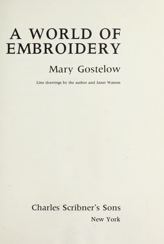 A world of embroidery