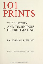 101 prints by Norman R. Eppink