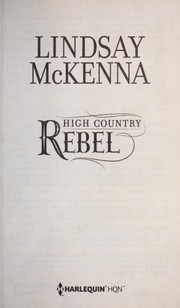 Cover of: High country rebel