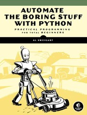 Cover of: Automate the Boring Stuff with Python by by Al Sweigart.