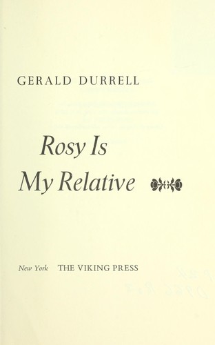 Rosy is my relative