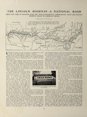 Cover of: The Lincoln Highway -- a national road