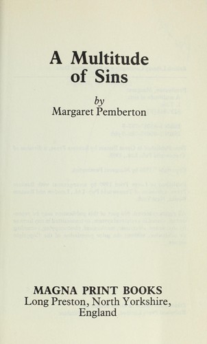 A Multitude of Sins