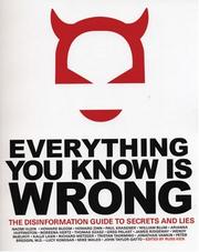 Cover of: Everything you know is wrong