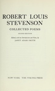 Cover of: Collected poems. by Robert Louis Stevenson
