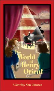 Cover of: The World of Henry Orient: A Novel