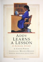 Cover of: Addy learns a lesson : a school story by 