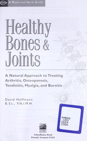 Healthy bones & joints by Hoffmann, David