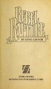 Cover of: Rebel Rapture