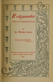 Cover of: Redgauntlet: a tale of the eighteenth century