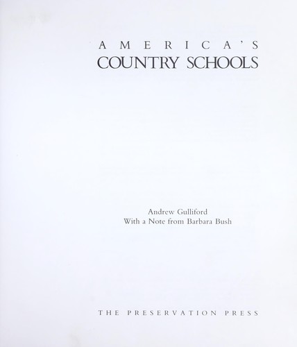 America’s country schools