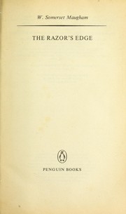 Cover of: The razor's edge by William Somerset Maugham