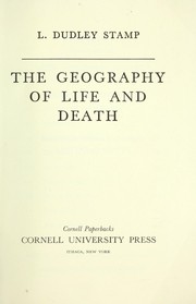 Cover of: The geography of life and death