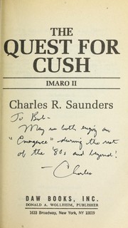 Cover of: The Quest for Cush by Charles R. Saunders