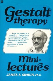 Cover of: Gestalt therapy mini-lectures by James Solomon Simkin