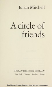 Cover of: A circle of friends.