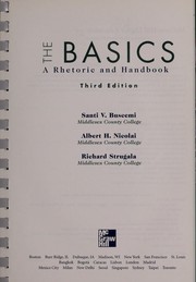 Cover of: The basics: a rhetoric and handbook