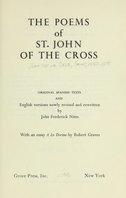 Cover of: The poems of St. John of the Cross. by John of the Cross